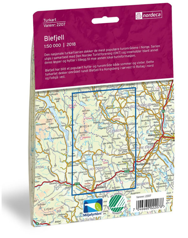 Blefjell - Turkart - Lnr 2207