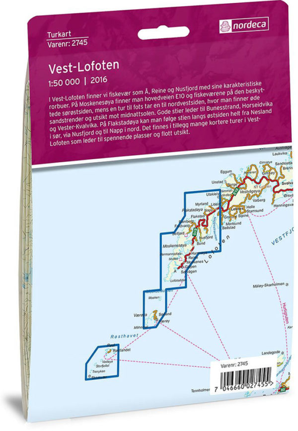 Vest-Lofoten - Turkart - Lnr 2745
