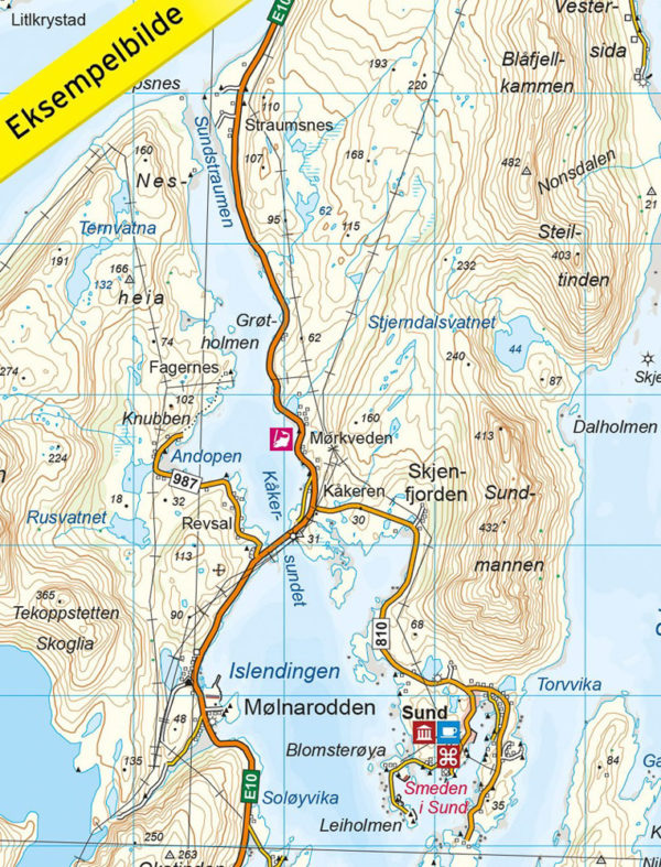 Vest-Lofoten - Turkart - Lnr 2745