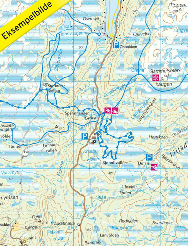 Meråker Nord - Turkart - Lnr 2741