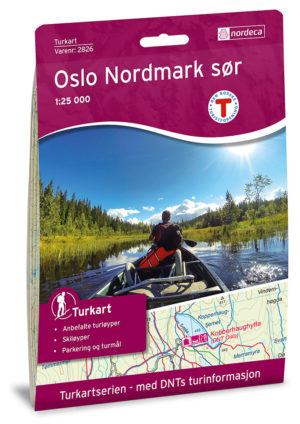 Oslo Nordmark sør 1:25 000 - Turkart - Lnr 2826