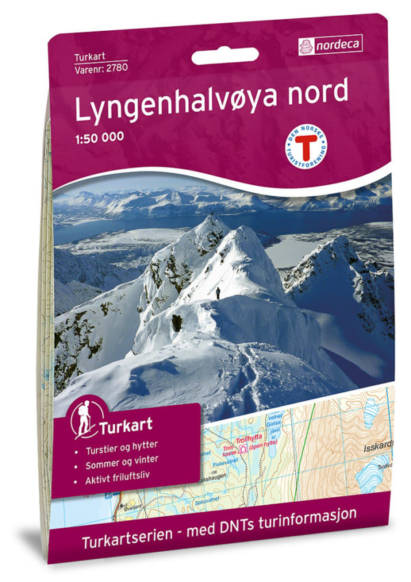 Lyngenhalvøya Nord - Turkart - Lnr 2780