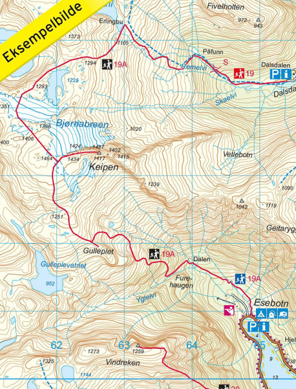 Balestrand - Turkart - Lnr 2810