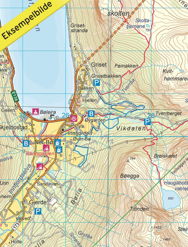 Romsdalsfjella Nord - Turkart - Lnr 2821