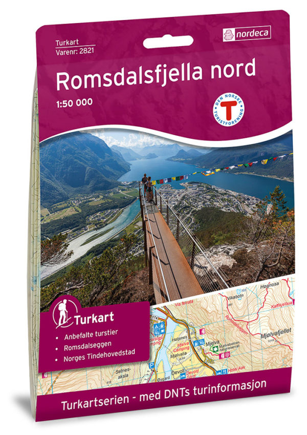 Romsdalsfjella Nord - Turkart - Lnr 2821