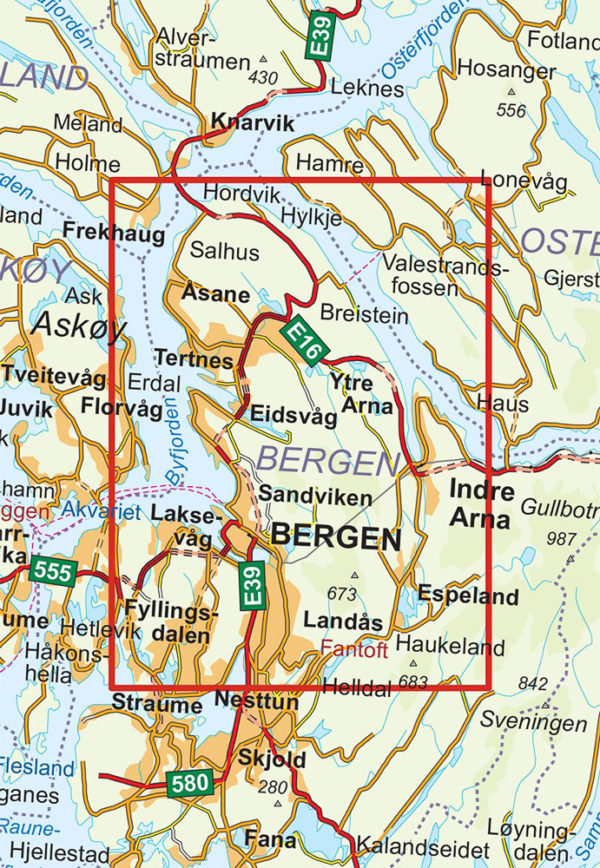 Bergen - Turkart - Lnr 2429