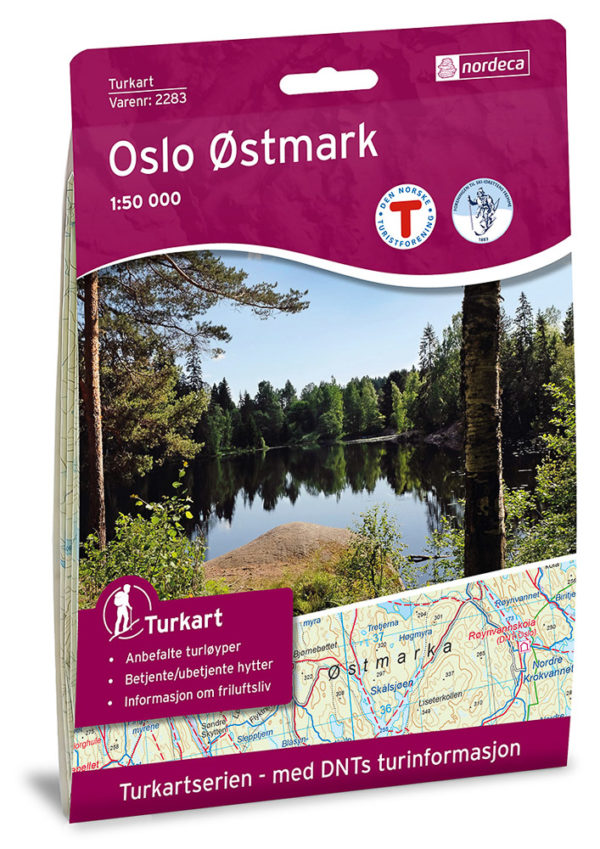 Oslo Østmark - Turkart - Lnr 2283