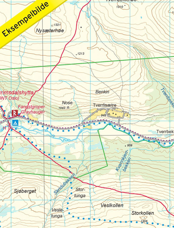 Rondane Nord - Turkart - Lnr 2523