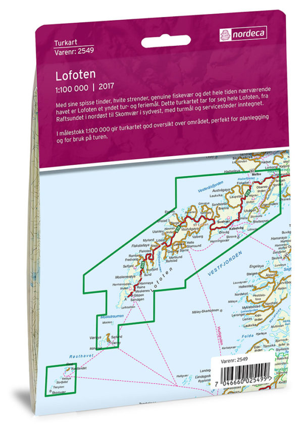 Lofoten - Turkart - Lnr 2549