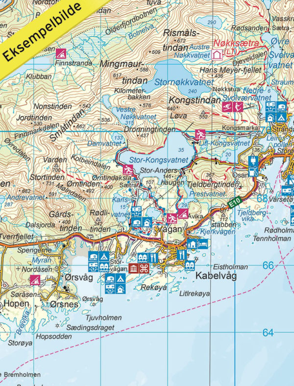 Lofoten - Turkart - Lnr 2549