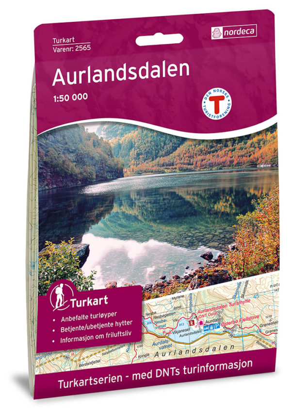 Aurlandsdalen - Turkart - Lnr 2565