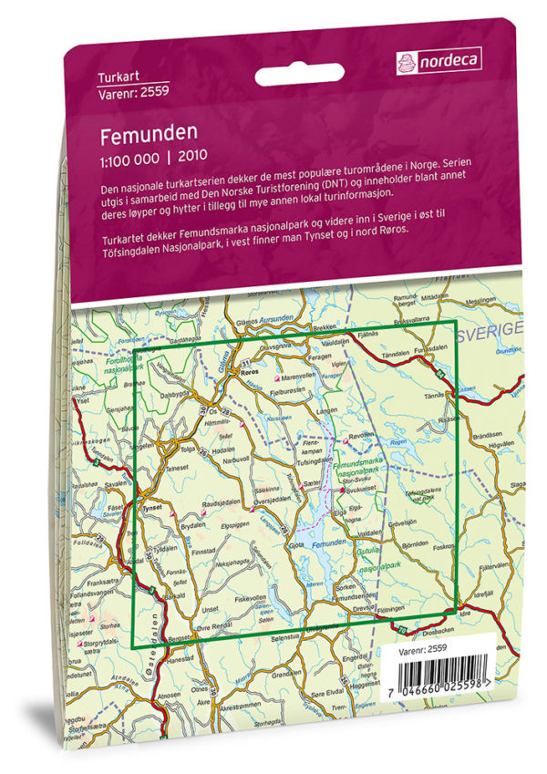 Femunden - Turkart - Lnr 2559
