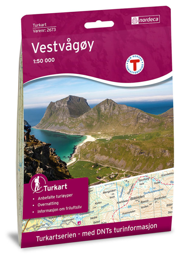 Vestvågøy - Turkart - Lnr 2673