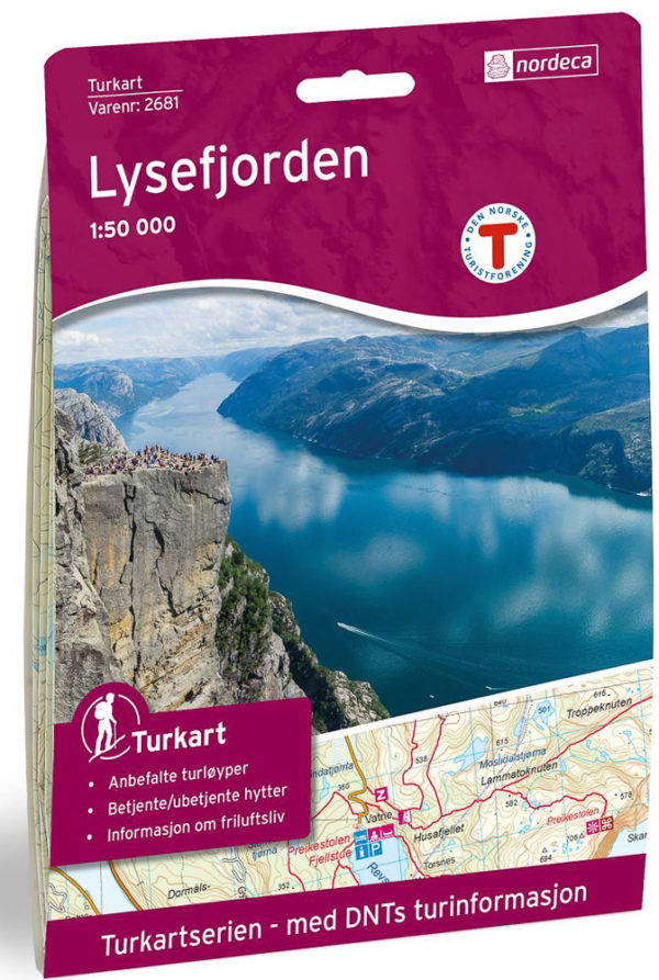 Lysefjorden - Turkart - Lnr 2681