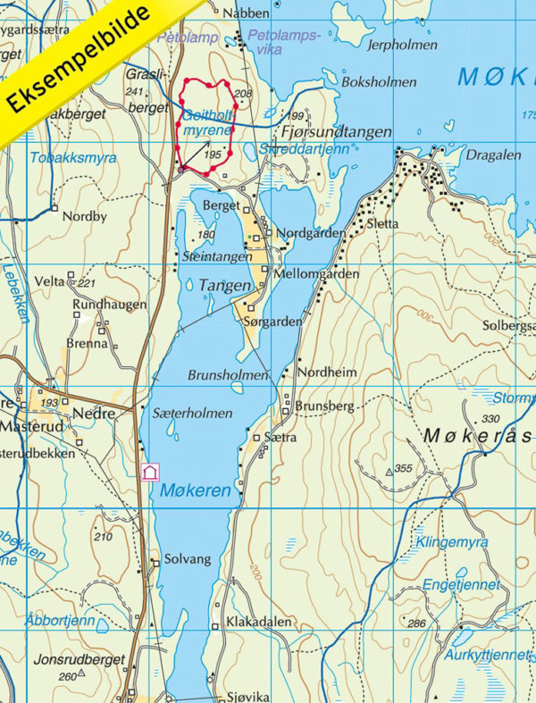 Finnskogen Sør - Turkart - Lnr 2676