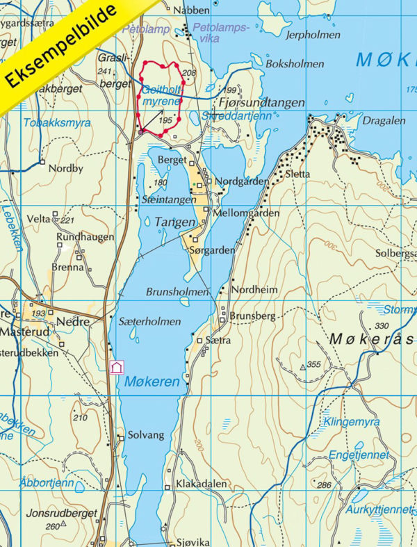 Finnskogen Sør - Turkart - Lnr 2676