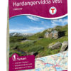 Hardangervidda vest - Turkart - Lnr 2558, 1:100 000
