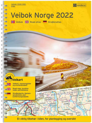 Veibok Norge 1:500 000 - Veibok Norge - Lnr 2186