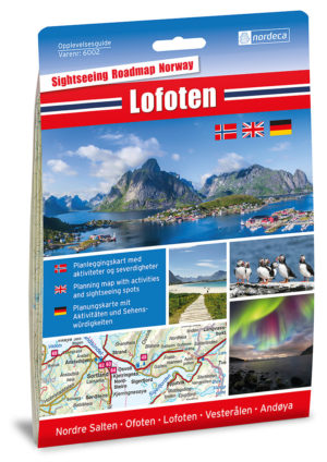 Opplevelsesguide Lofoten - 1:250 000, Lnr 6002
