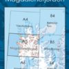 A5 Magdalenefjorden 1:100 000 - Svalbardkart - Lnr 8801