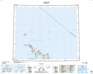 E1 Sjuøyane 1:100 000 - Svalbardkart - Lnr 8832