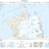 E8 Barentsjøkulen 1:100 000 - Svalbardkart - Lnr 8839