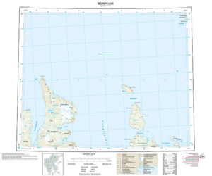F2 Repøyane 1:100 000 - Svalbardkart - Lnr 8845