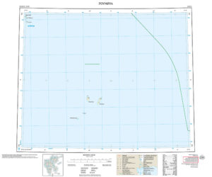 G2 Foynøya 1:100 000 - Svalbardkart - Lnr 8853