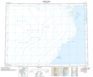 G4 Isispynten 1:100 000 - Svalbardkart - Lnr 8855