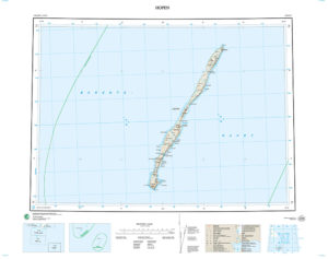 G14 Hopen 1:100 000 - Svalbardkart - Lnr 8858