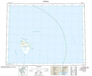 H3 Storøya 1:100 000 - Svalbardkart - Lnr 8859