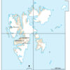 Spitsbergen sør (S500)-Blad 1, 1:500 000 - Svalbardkart - Lnr 8863