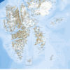 Svalbard Topografisk kart (S1000) 1:1 mill - Oversiktskart - Lnr 8873