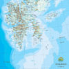 Svalbard Topografisk kart (S2000) 1:2 mill - Oversiktskart - Lnr 8874