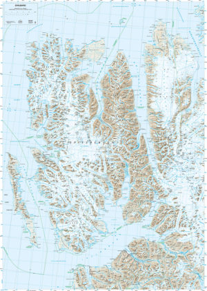 Svalbard Nordvest, 1:250 000 - (S250) Blad 2