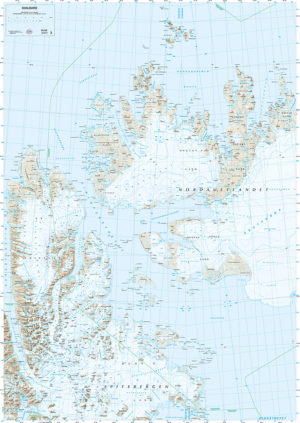 Svalbard Nord, 1:250 000 - (S250) Blad 3