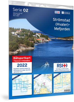 Strømstad (Hvaler)-Mefjorden - Serie 02 - Båtsportkart Lnr 14002