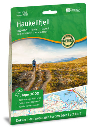 Haukelifjell - Topo3000- Lnr 3004