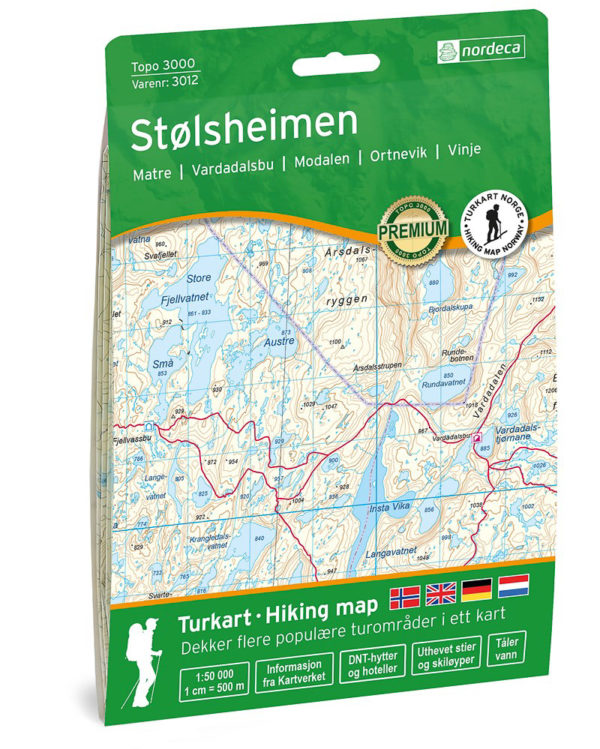 Stølsheimen - Topo3000- Lnr 3012