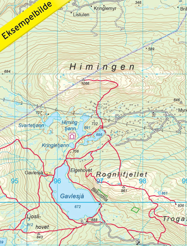 Notodden - Topo3000- Lnr 3017