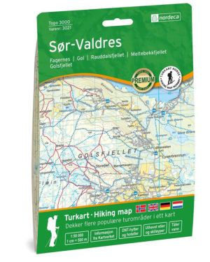 Sør-Valdres - Topo3000- Lnr 3021