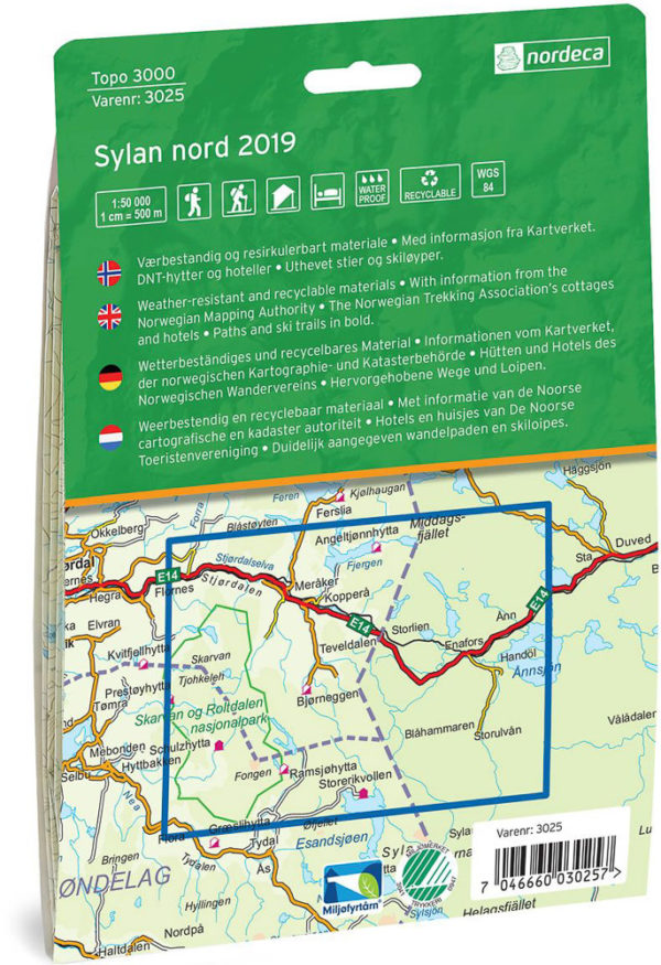 Sylan Nord - Topo3000- Lnr 3025