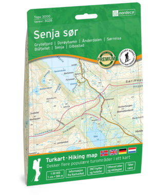 Senja Sør - Topo3000- Lnr 3028