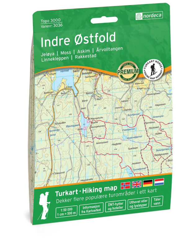 Indre Østfold - Topo3000- Lnr 3036
