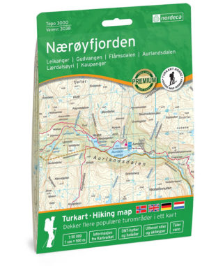 Nærøyfjorden - Topo3000- Lnr 3038