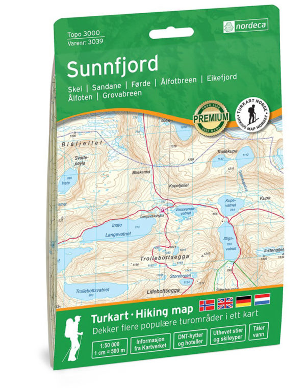 Sunnfjord - Topo3000- Lnr 3039