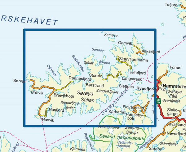 Trysil sør - Topo3000- Lnr 3042