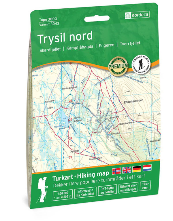 Trysil nord - Topo3000- Lnr 3043