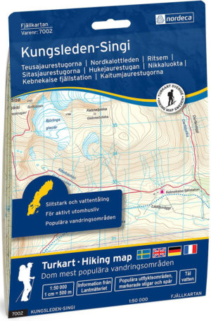 Kungsleden-Singi - Svensk fjellkart