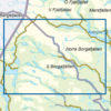 Borgafjäll - Svensk fjellkart